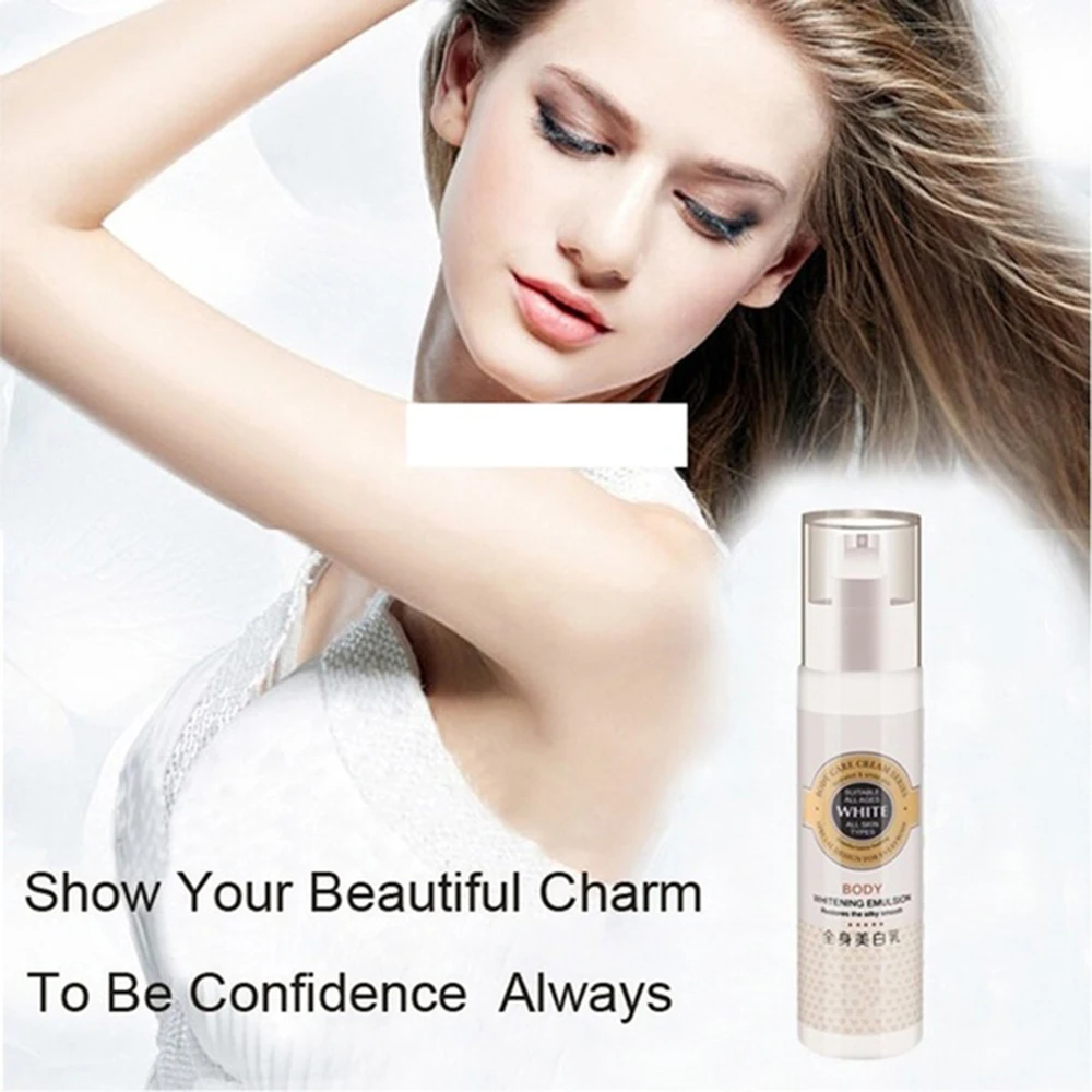 Korean 150ml Body Bleaching Emulsion Whitening Lotion For Whole Body