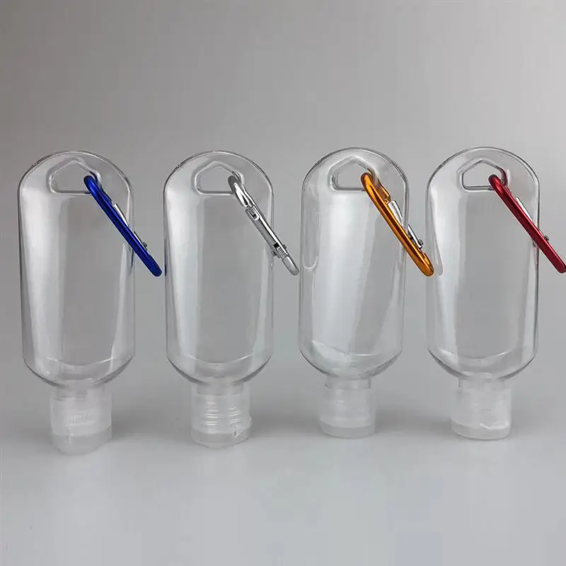 15/10/5pcs 50ml Refillable Bottles with Hook Hand Sanitizer Containers Travel Bottles Alcohol Containers (Random Color Hook) 15/10/5pcs 50ml Refillable Bottles with Hook Hand Sanitizer Containers Travel Bottles Alcohol Containers (Random Color Hook)