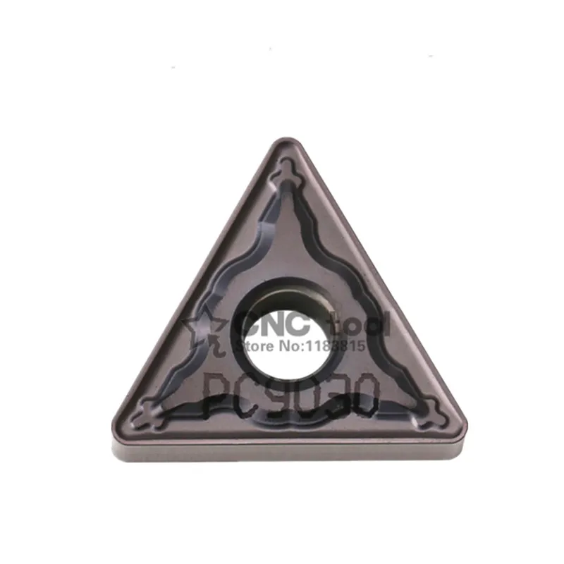 

Оригинальные режущие пластины из карбида TNMG TNMG160404-HM PC9030, обработка токарных инструментов из нержавеющей стали, токарный станок с ЧПУ