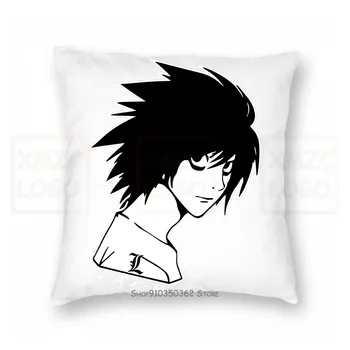 

Death Note L Pillow case Kira Light Ryuk Japanese Kanji Anime New Adult Kids Tee Top Women Men
