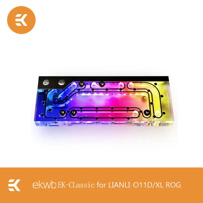 EK-классический PC-O11D D-RGB 5V светильник воды плиты для Lianli O11D, O11D XL ROG CERTIFIED С EKWB 3.1DDC насос