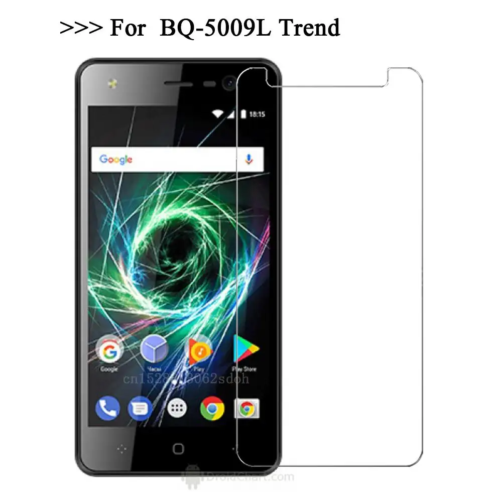 

For BQ BQ-5009L Trend Glass Film Clear HD Screen Protector / Anti-glare Smartphone Film For BQ 5009L (Not Full Cover Glass Film)