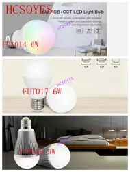 Mi свет FUT014 Светодиодный лампочки E26/E27/B22 6 W RGB + ССТ/FUT016 9 W RGBW/FUT017 6 W Dual белый/FUT019 9 W Двойной необходимость 2,4 ghz RF пульт дистанционного