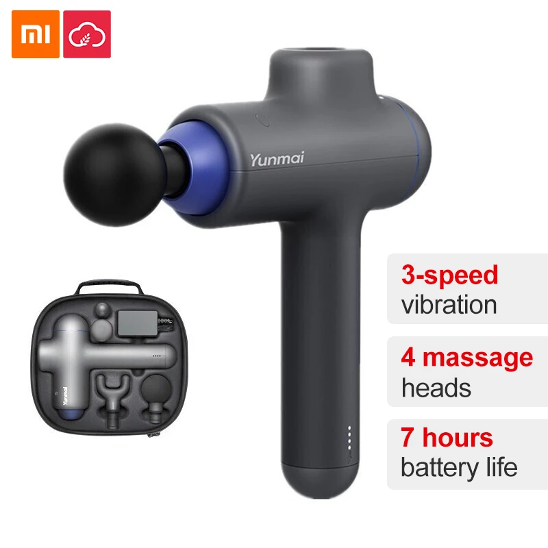 

Xiaomi Mijia Yunmai Tissue Massage Gun Muscle Massager Muscle Pain Management Exercising Body Relaxation Slimming Shaping