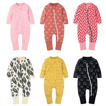 

6 Style Newborn Baby Boy Clothes Rompers Winter Baby Girl Romper Jumpsuit Snow Overalls for Newborns Christmas Rompers for Boys