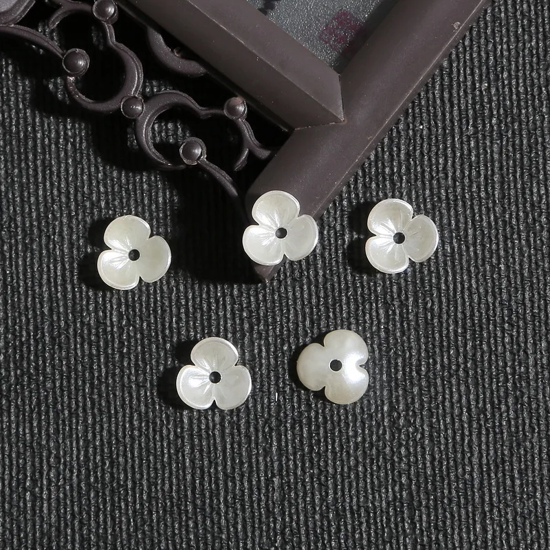 Mix 24 Stile 10 Stücke ABS Perle Farbe Blütenblatt Acryl Perlen Kappen Für Schmuck Machen Diy Handarbeiten Finden Zubehör Liefert – Detail 8