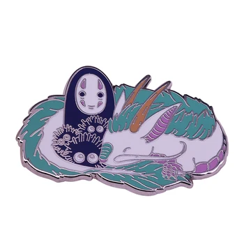 

Fantasy spirit world pin from Studio Ghibli Spirited Away Japanese art aesthetics palace