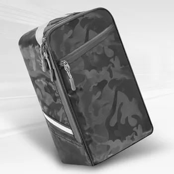 

Accessory Rear Seat Zipper Bike Bag Large Capacity With Reflective Stripe Oxford Cloth Easy Install Rectangle Cycling Outdoor