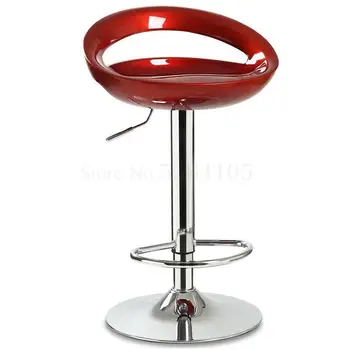 

Modern And Simple Bar Chair Lift Back Chair Domestic Bar Chair Bar Stool Front Desk Chair High Foot Bar Stool Rotation