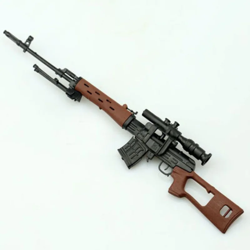 Масштаб 1/6 игрушечное оружие снайперская винтовка SVD модели оружия экшн фигурки