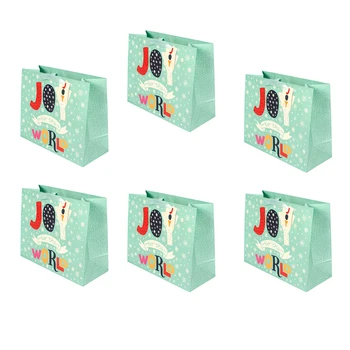 

10pcs Christmas Candy Bag Lightweight Festive Reusable Portable Handbag Candy Bag Tote Bag Gift Bag for Banquet Christmas