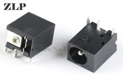 20 pces DC 044 5.5x2.1mm dc power jack soquete 3pin conector dc044 5.5*2.1mm dc interface de alimentação de 3 pinos montagem do painel plug