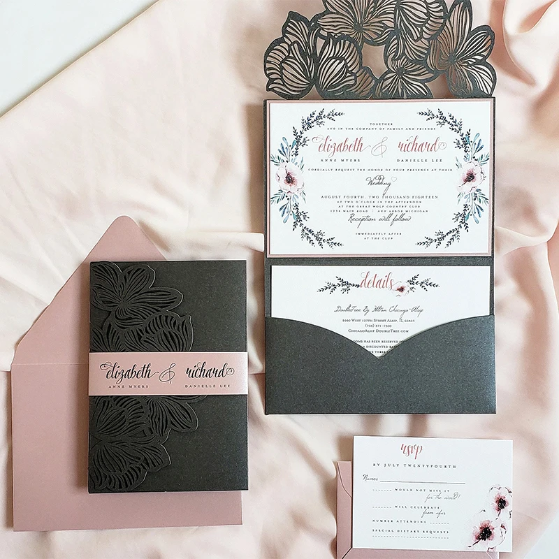  Handcraft Die cuts lace Metal Cutting Dies Wedding invitation Stencil for DIY Scrapbooking Photo Al - 4.0004E+12
