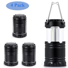 3* COB Светодиодный фонарь для кемпинга Мини Портативный аккумулятор АА 350 люмен подвесной тент фонарь Открытый водонепроницаемый ручка светильник светодиодный Настольный светильник