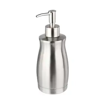 

400ML Liquid Soap Dispenser Bottle Gel Bottle Stainless Steel Kitchen Bathroom Lotion Pump Bathroom Accessories