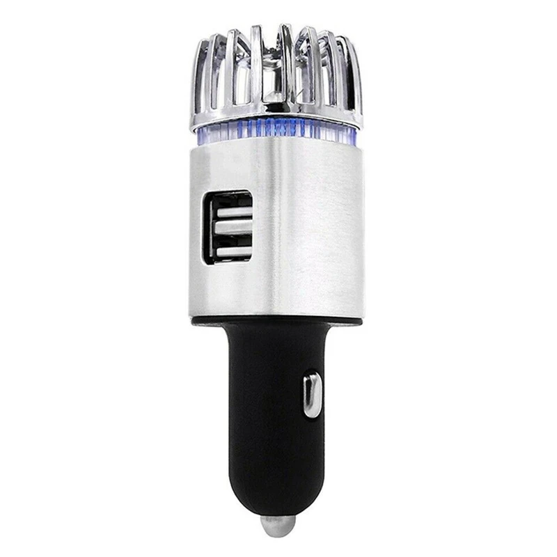 Новый 2 в 1 автомобиль USB свежий воздух ионический очиститель кислородный бар Озон