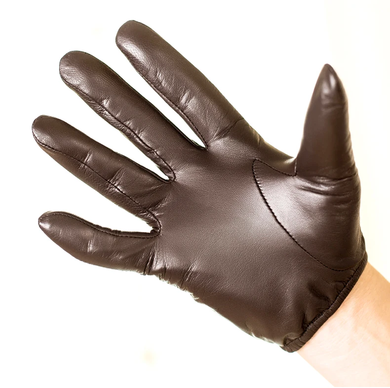 New Prime Retro Real Leather Men's Driving Fashion Gloves Unlined Chauffeur 507