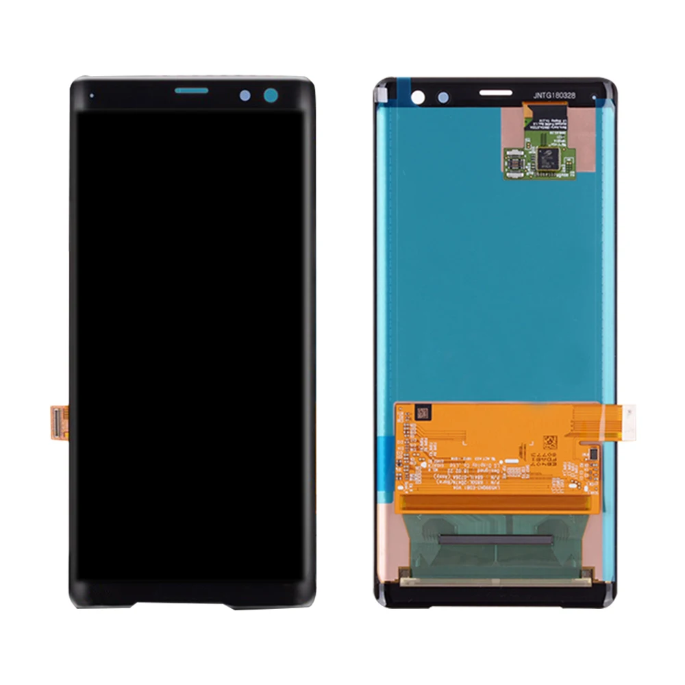 6,0 ”AMOLED для sony xperia XZ3 lcd кодирующий преобразователь сенсорного экрана в сборе для sony xperia XZ3 дисплей с заменой рамы 1440x2880