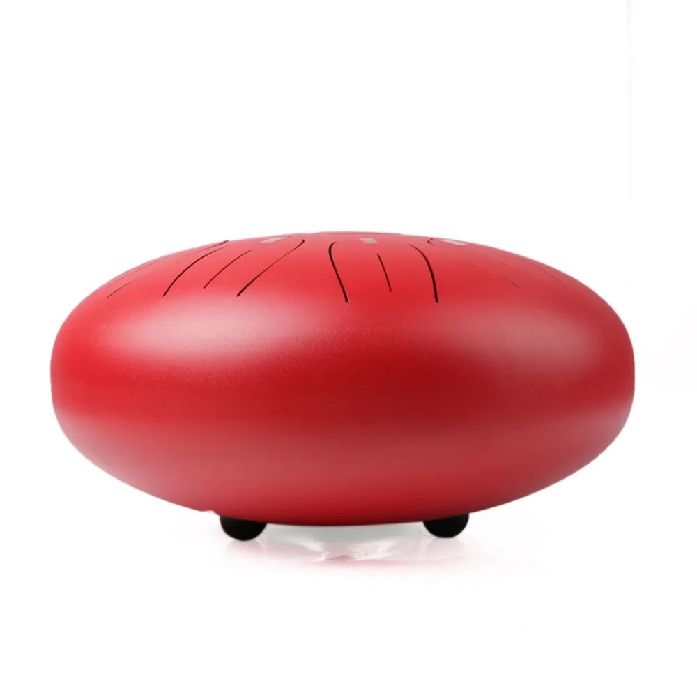 12 дюймов Сталь язык барабан Handpan ручной Барабаны крупных 11 Примечания Tankdrum с сумкой в комплекте