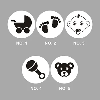 

Wholesale 480PCS 2.5CM DIY Toys Gift Sticker Packing Circular Self Adhesive Sticker Lovely Cartoon Baby Care Pattern Wrapping