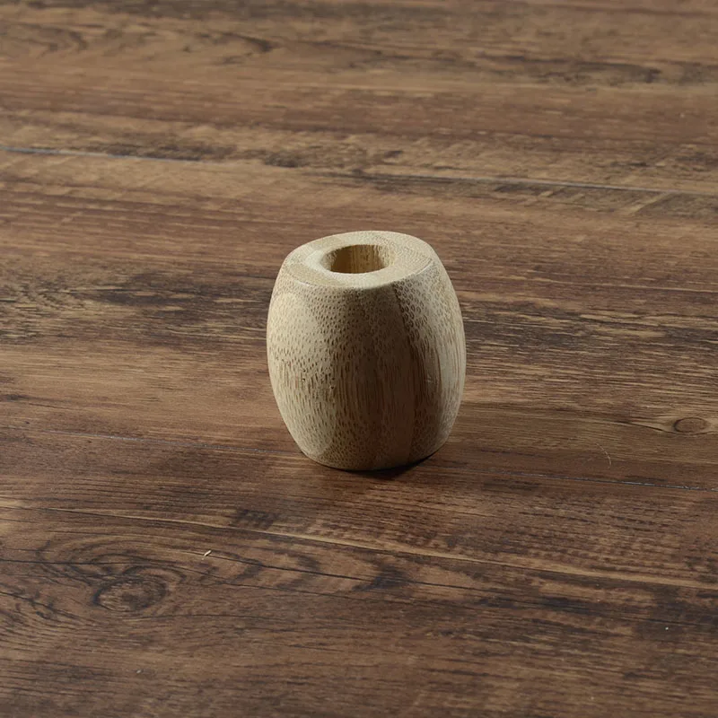 Sustainable Bamboo Bathroom Toothbrush Holder - Natural Vegan Zero Waste Accessory