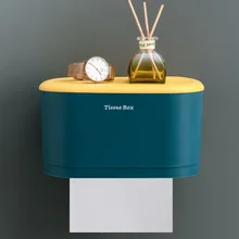 Paper Towel Holder Toilet Non Perforated Paper Towel Box Paper Towel Rack Creative Household Toilet Storage Rack Wall Mounted