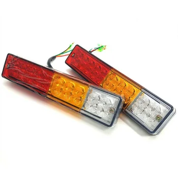 

Exterior Tail Light Trailer Stop Reverse Turn Indicator Lamp Shockproof