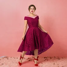 A-Line платье для выпускного вечера с высоким низким v-образным вырезом закрытые рукава длиной до середины икры аппликация кружева платье с бисером на шнуровке вечерние платья