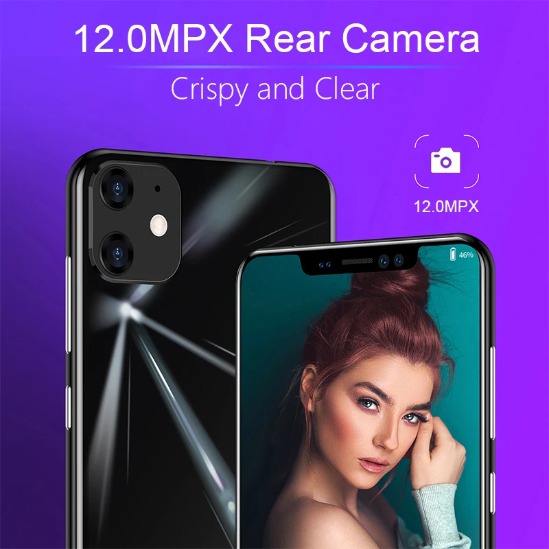 Нотч экран Android 9,1 большой экран 6 дюймов смартфон 11Pro разблокированный мобильный сотовый смартфон Google Play магазин бесплатный подарок