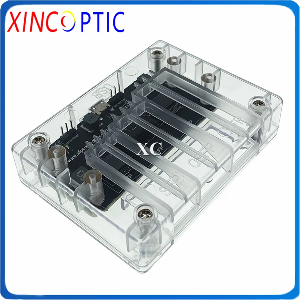 Programmer Board Of Optical Transceiver SFP QSFP XFP Coding Board Box 
