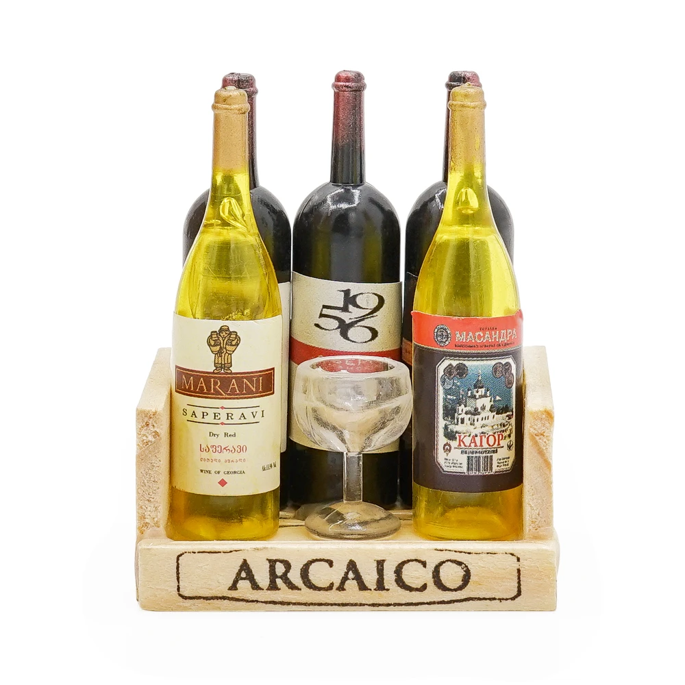 Odoria 1:12 Miniature Wine Bottles In Wooden Case Drinks Beer Rack Kitchen  Restaurant Set Dollhouse Accessories Doll House Decor - Dolls Accessories -  AliExpress
