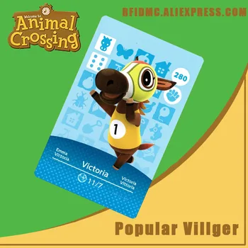 

280 Victoria Animal Crossing Card Amiibo for New Horizons