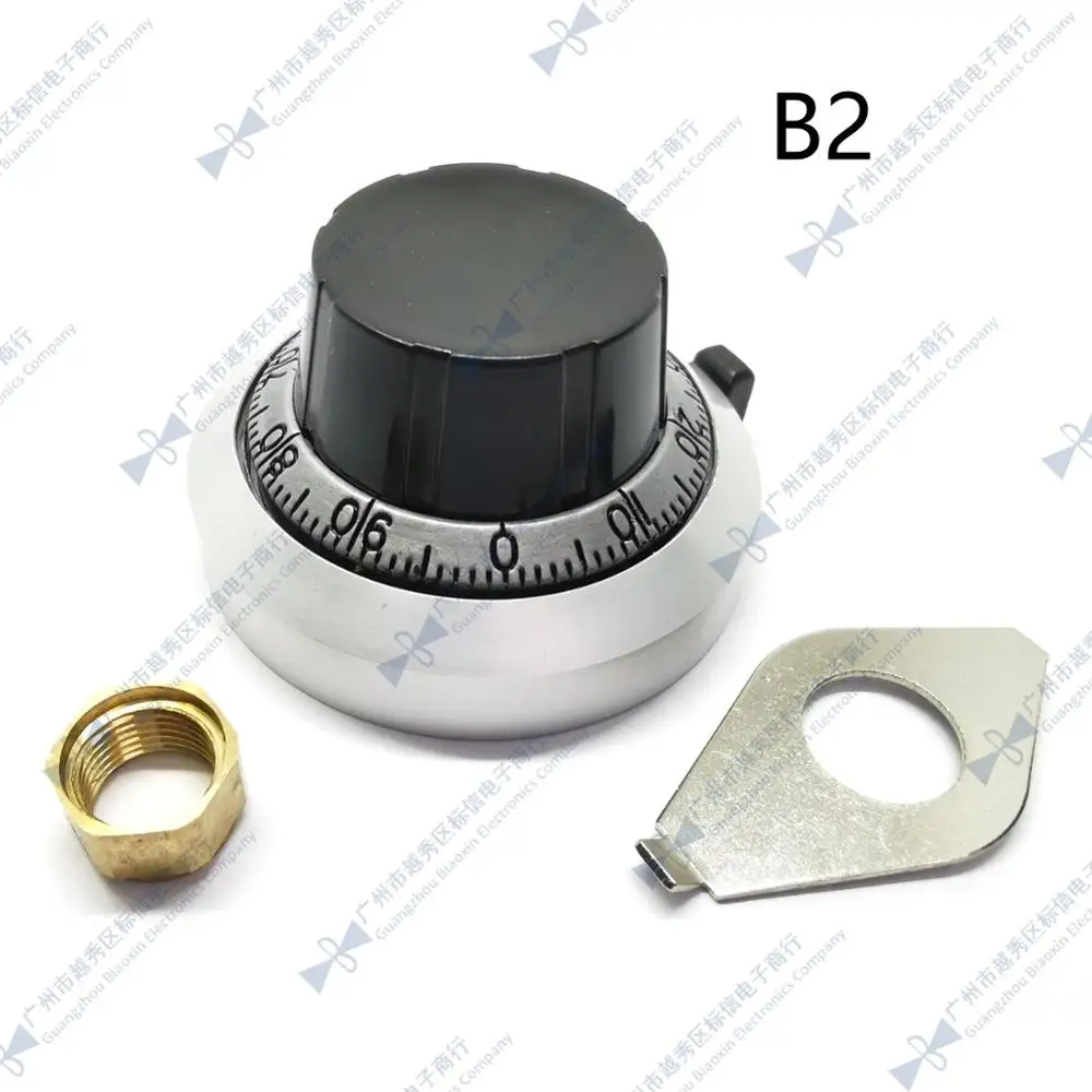 New linear digital knob (dial) B2 3590S 4mm 6mm 6.35mm precision scale potentiometer with multi-turn potentio | Компьютеры и офис