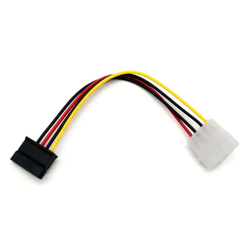 4 контакта IDE до 15 Pin Serial ATA SATA HDD кабель адаптера питания