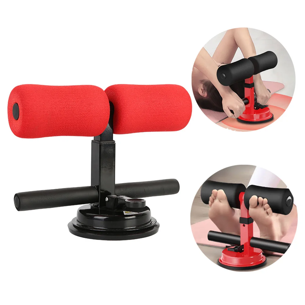 

Sit Up Bar Floor Assistant Abdominal Exercise Stand Ankle Support Trainer Workout Equipment for Home Gym Fitness Travel Gear