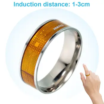 

2020 Newest Wearable Smart Ring New Technology Magic Finger Rings for NFC Wear Device Smart Cellphones