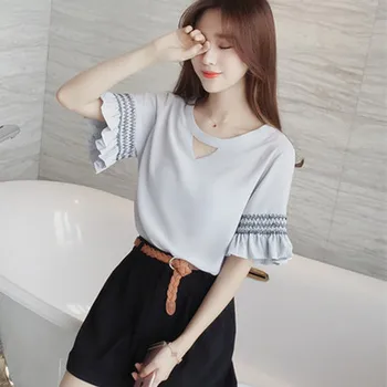 

Fashion Women Tops T-shirts multi Female 2019 Summer