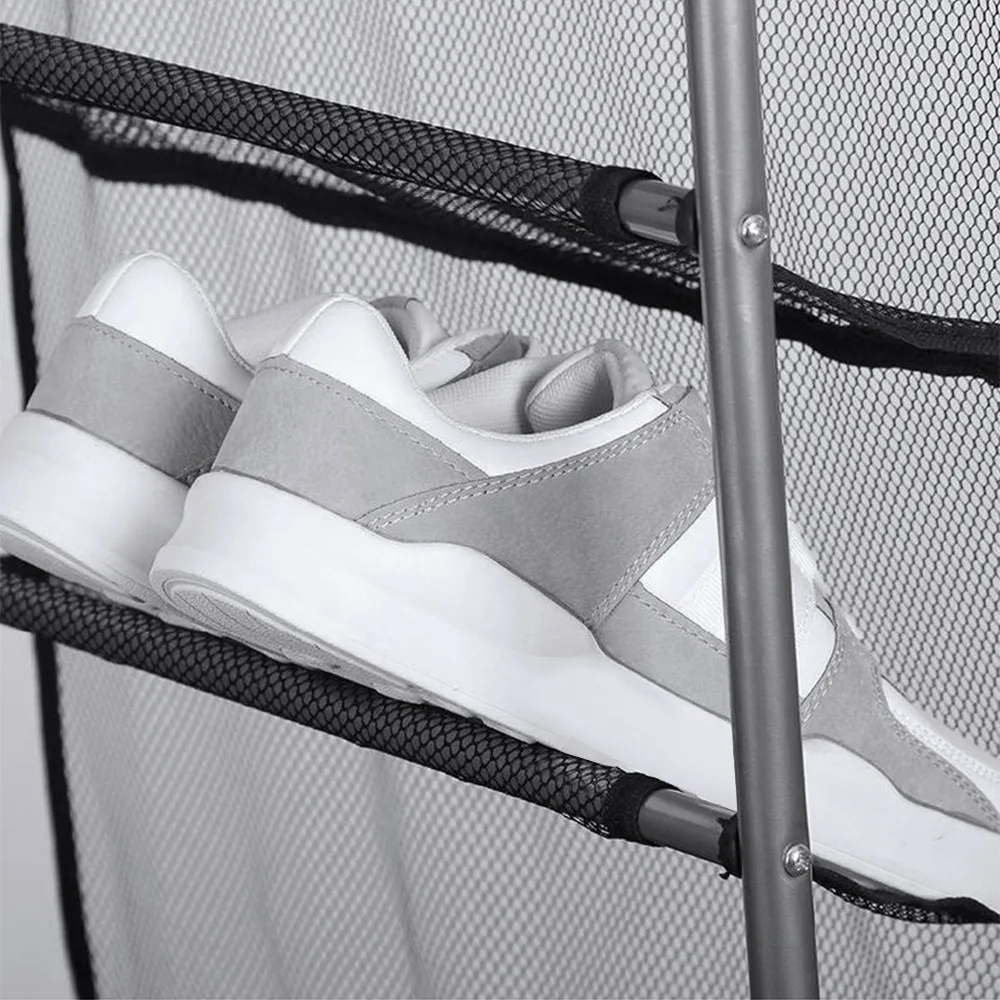 Door Hanging Multi-layer Shoe Rack Wall-mounted Space-saving Shoe Storage Box Behind The Door Simple Household Cabinet