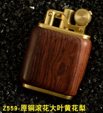 XGQ 4 цвета Z559 латунная керосиновая Зажигалка винтажное колесо палисандр зажигалка