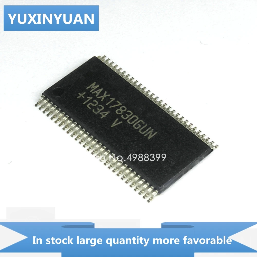 MAX17830GUN MAX17830 MAX 17830GUN 17830 MAX17830GU MAX17830G TSSOP56 в наличии  Строительство и | Реле -4000569487170