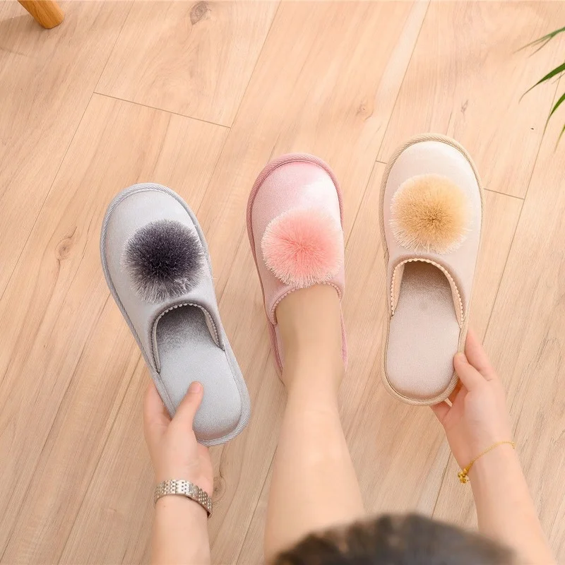 

Soft Bottom Women Slippers Home Indoor Women House Shoes Spring and Autumn Ladies Slides Floor Mute Slippers