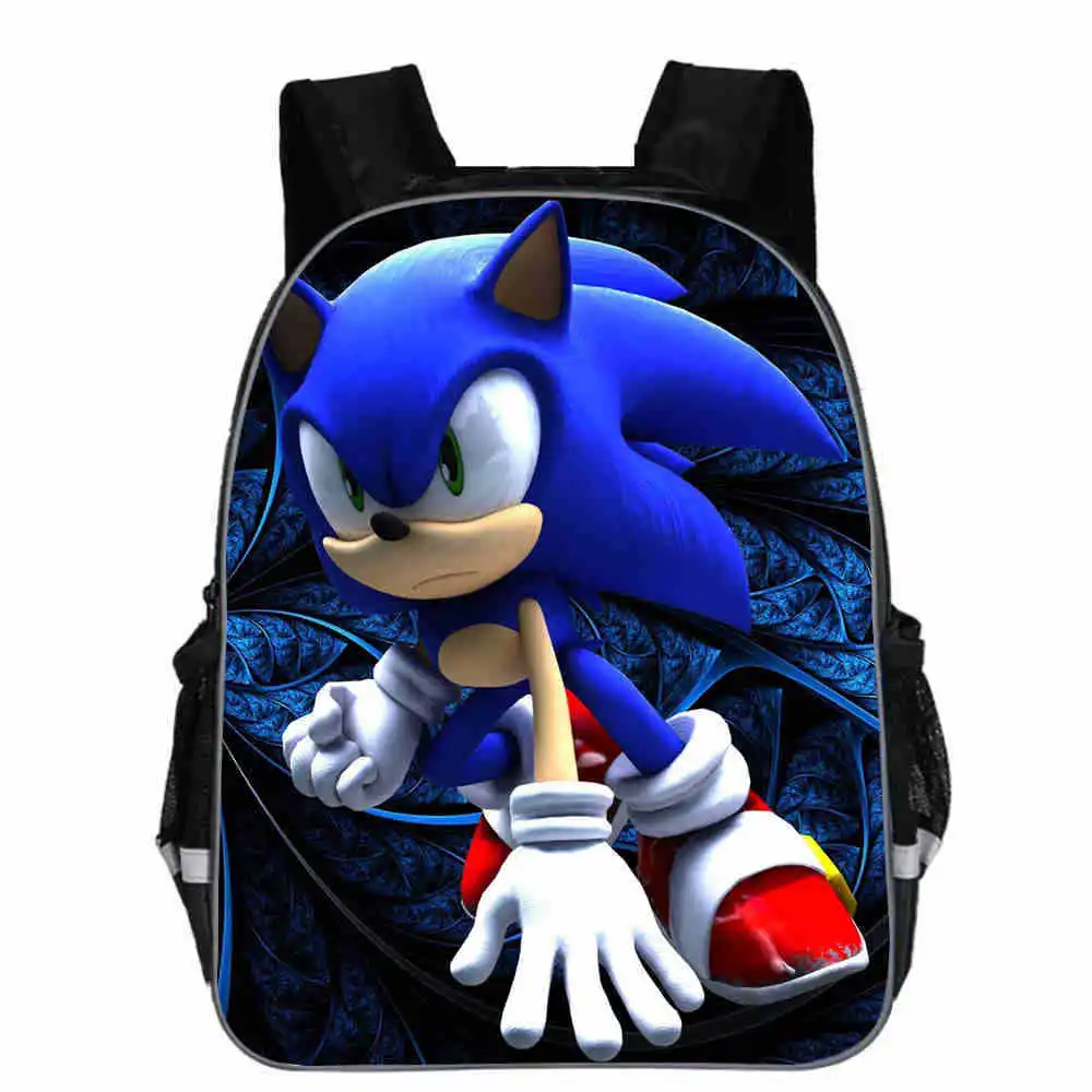 11-16 дюймов Super Mario Bros Sonic Boom Hedgehogs школьные сумки для детского сада детские сумки для книг Детская сумка-рюкзак в подарок