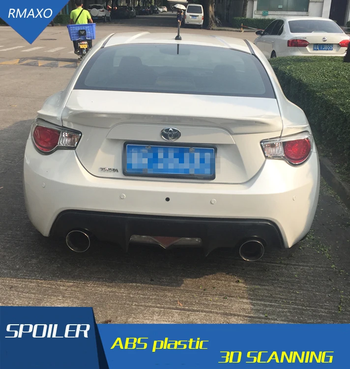 Спойлер для Toyota 86 высококачественный спойлер из АБС-материала заднего крыла