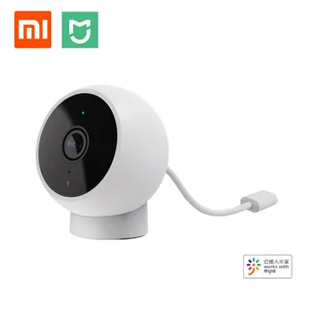 

Newest Xiaomi Mijia Smart Camera 170 ° Wide Angle Compact Camera HD 1080p IP65 Waterproof Infrared Night Vision Work With Mijia