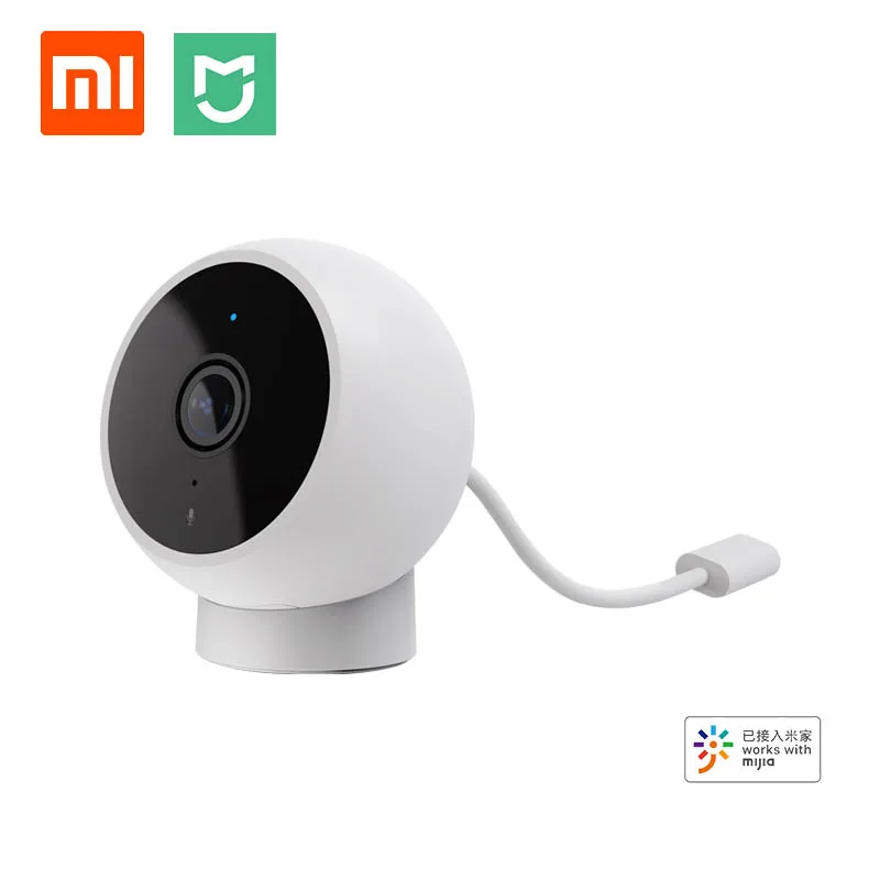 Умная камера Xiaomi Mijia беспроводная компактная с углом обзора 170 ° HD 1080p IP65