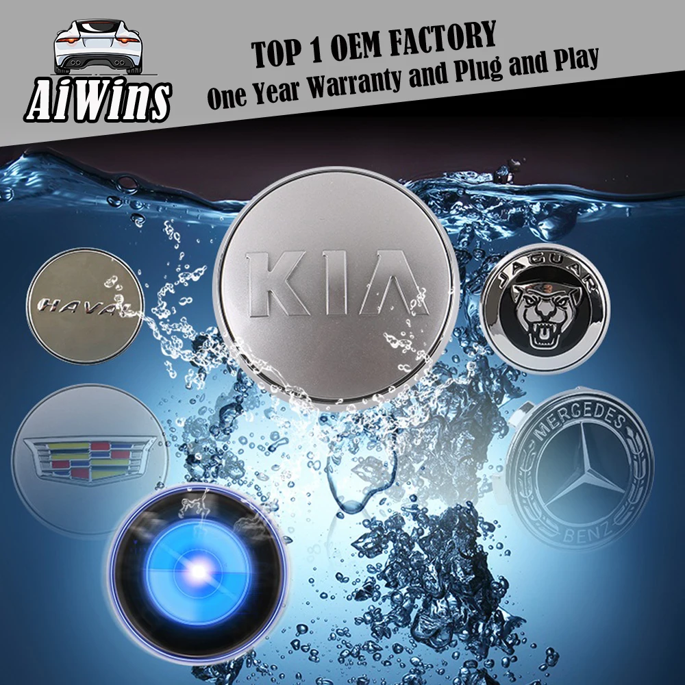 Автомобильный Стайлинг для KIA K3/K4/K5 KX5/KX7/Smart/Sportage/Sorento переоборудование maglev hub светильник подвеска автомобиля логотип