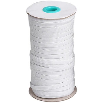 

5mm Mask Rope Ear Strap Rope Goggles Wear Rope Polyester Walking Horse Elastic Band Elastic Band Elastic Band White