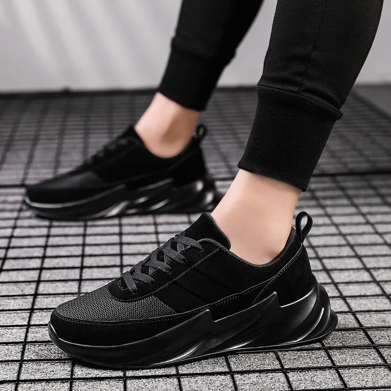 

Summer And Autumn Athletic Shoes MEN'S SHOES Lightweight Breathable Mesh Running Shoes Students Board Shoes Casual Dad Shoes Tra