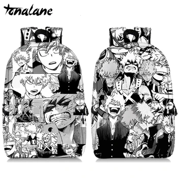 

Boku No Hero Academia Backpack Bakugou Deku 3D School Bags for Teenage Girls Boys Laptop Backpack Women Men Casual Travel Bag