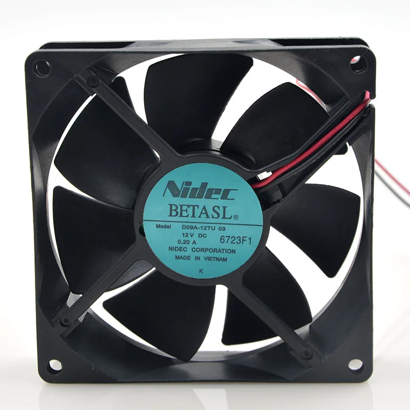 

FOR Nidek Nidec D09A-12Tu03 12V 0.20A92 * 92 * 25 mm 9 cm Inverter Cooling Fan
